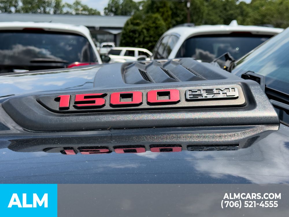 Used 2020 Diamond Black Crystal Pearlcoat Ram Rebel image 11