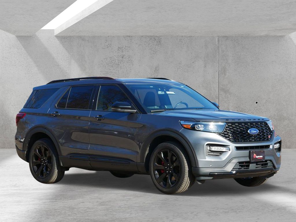 Gray 2024 Ford Explorer ST AWD SUV / Crossover All-Wheel Drive Automatic