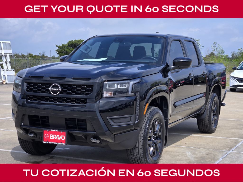 2026 Nissan Frontier SV Black at Bravo Nissan