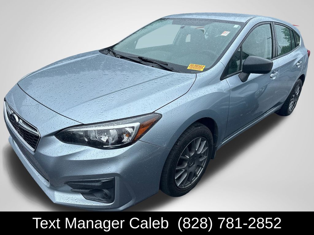 Ice Silver Metallic 2017 Subaru Impreza 2.0i Hatchback Hatchback All-Wheel Drive Continuously Variable Transmission