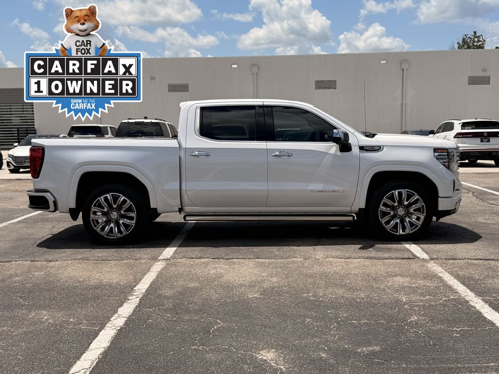 2024 GMC Sierra 1500 Denali White at Bayway Cadillac of The Woodlands