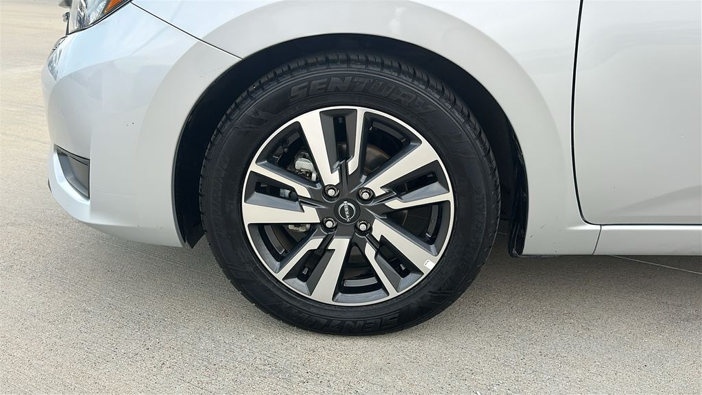 2025 Nissan Versa 1.6 SV Silver at Emmons Autoplex