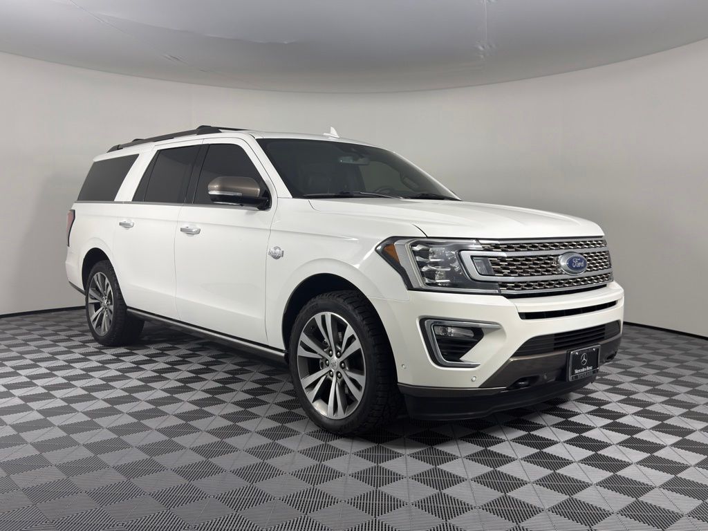 White Metallic 2020 Ford Expedition MAX King Ranch 4WD SUV / Crossover Four-Wheel Drive Automatic