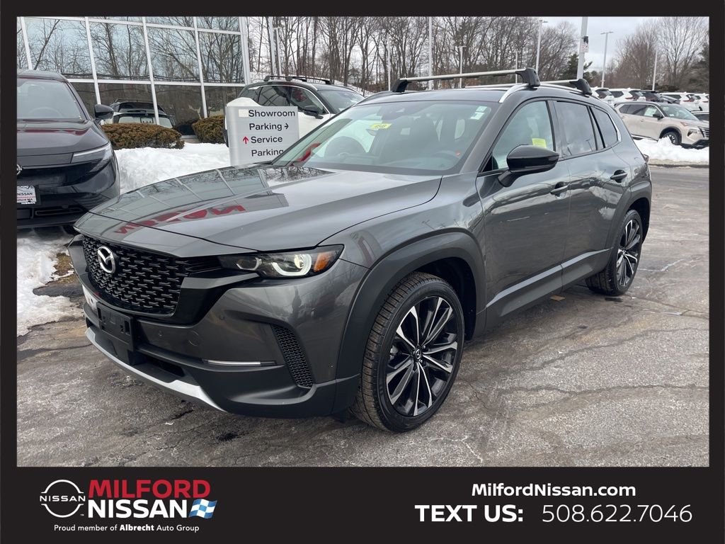 Machine Gray Metallic 2024 Mazda CX-50 2.5 Turbo Premium Plus AWD SUV / Crossover All-Wheel Drive 6-Speed Automatic