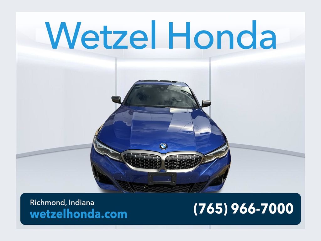 Portimao Blue Metallic 2020 BMW 3 Series Sedan All-Wheel Drive 8-Speed Automatic