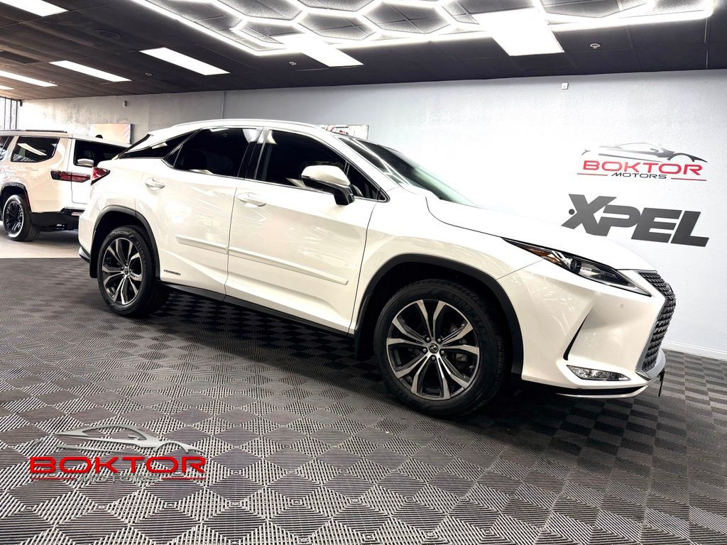 White Pearl 2022 Lexus RX Hybrid SUV / Crossover All-Wheel Drive Continuously Variable Transmission