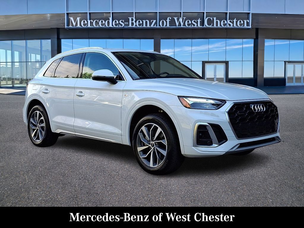Glacier White Metallic 2025 Audi Q5 SUV / Crossover All-Wheel Drive 7-Speed Automatic