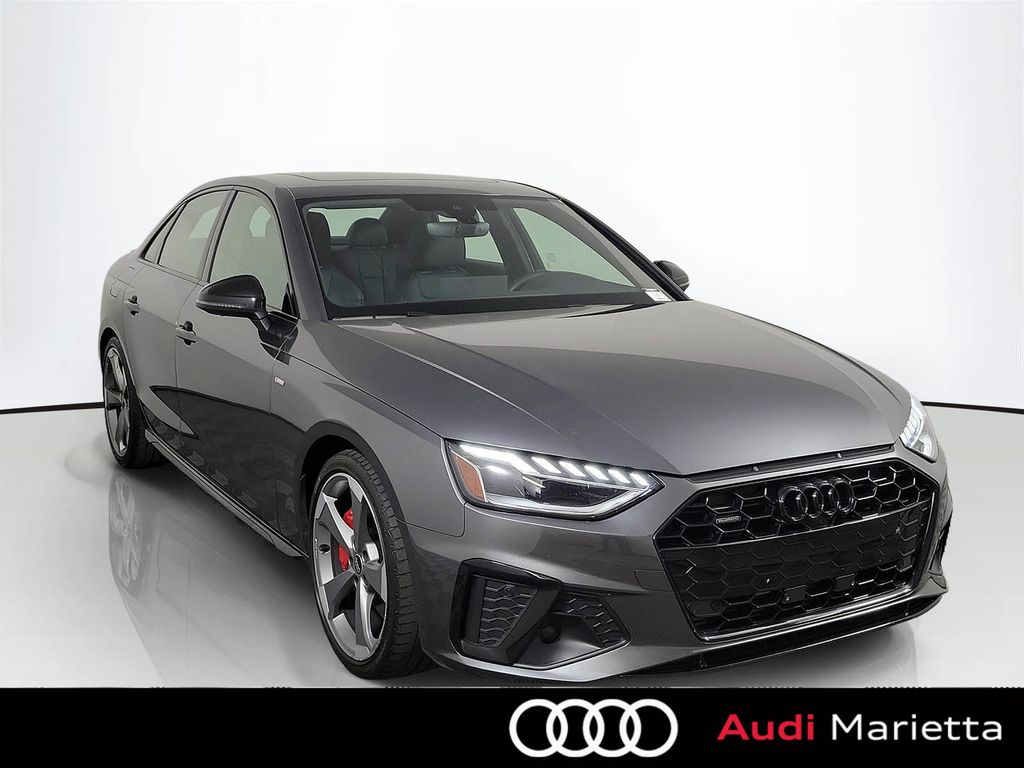 Daytona Gray Pearl Effect 2024 Audi A4 quattro Premium Plus S Line 45 TFSI AWD Sedan All-Wheel Drive 7-Speed Automatic
