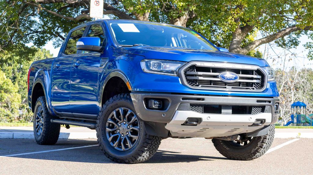 Used 2019 Ford Ranger Lariat 4D Crew Cab