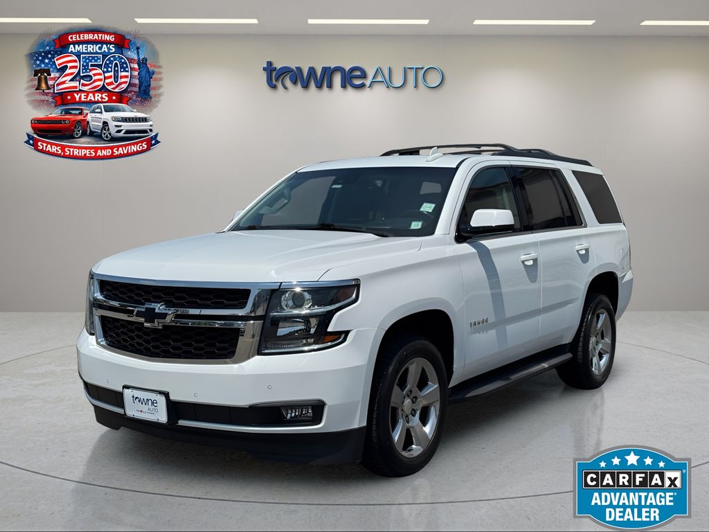 Summit White 2019 Chevrolet Tahoe SUV / Crossover Four-Wheel Drive 6-Speed Automatic Overdrive
