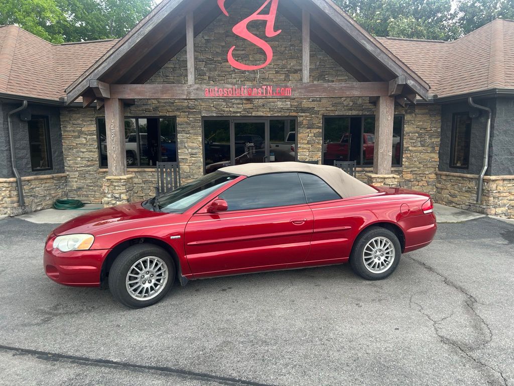 Inferno Red Tinted Pearlcoat 2004 Chrysler Sebring LXi Convertible FWD Convertible Front-Wheel Drive 4-Speed Automatic