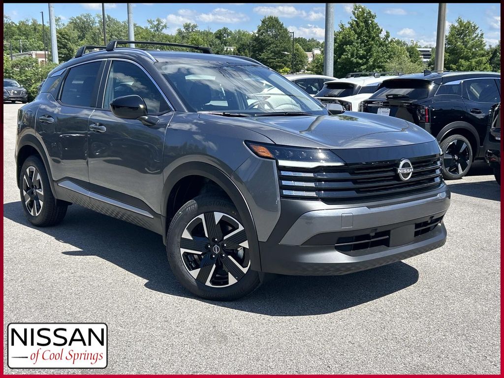 Gray (Gun Metallic) 2026 Nissan Kicks SUV / Crossover All-Wheel Drive Continuously Variable Transmission
