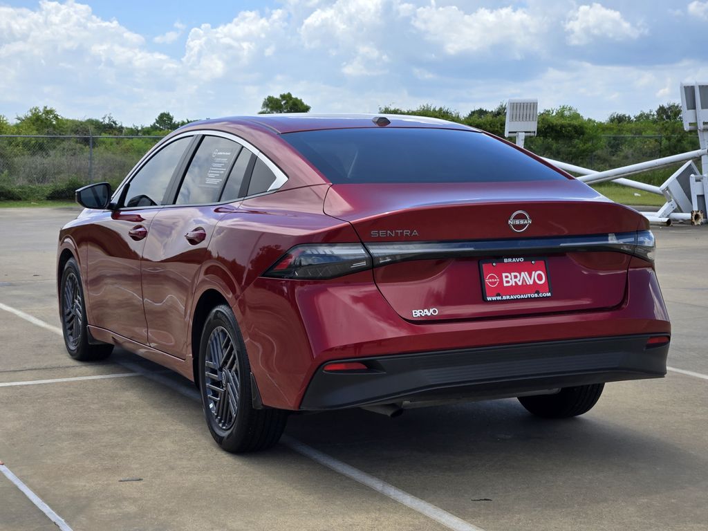 2026 Nissan Sentra SV Red at South Houston Nissan