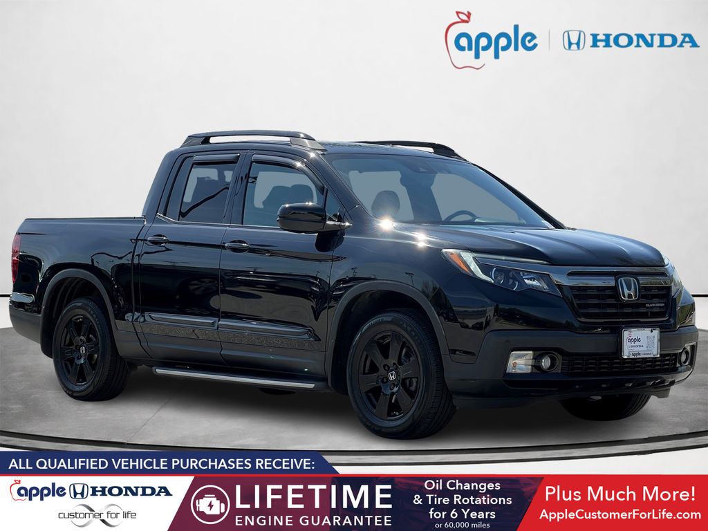 Black 2019 Honda Ridgeline Black Edition AWD Pickup Truck All-Wheel Drive 6-Speed Automatic
