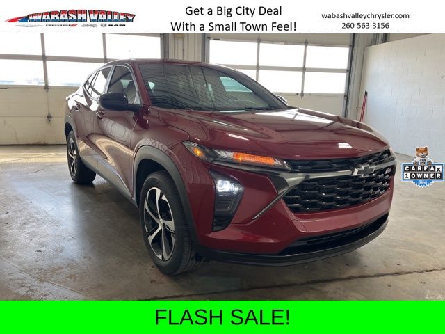 Red (Crimson Metallic) 2024 Chevrolet Trax SUV / Crossover Front-Wheel Drive 6-Speed Automatic