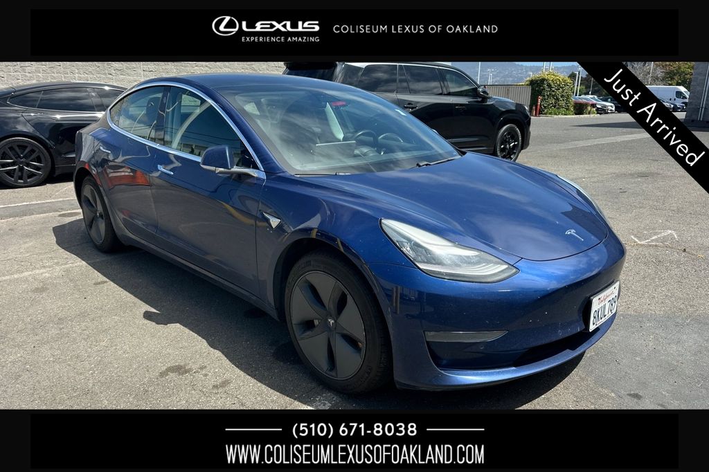 Deep Blue Metallic 2019 Tesla Model 3   1-Speed Automatic