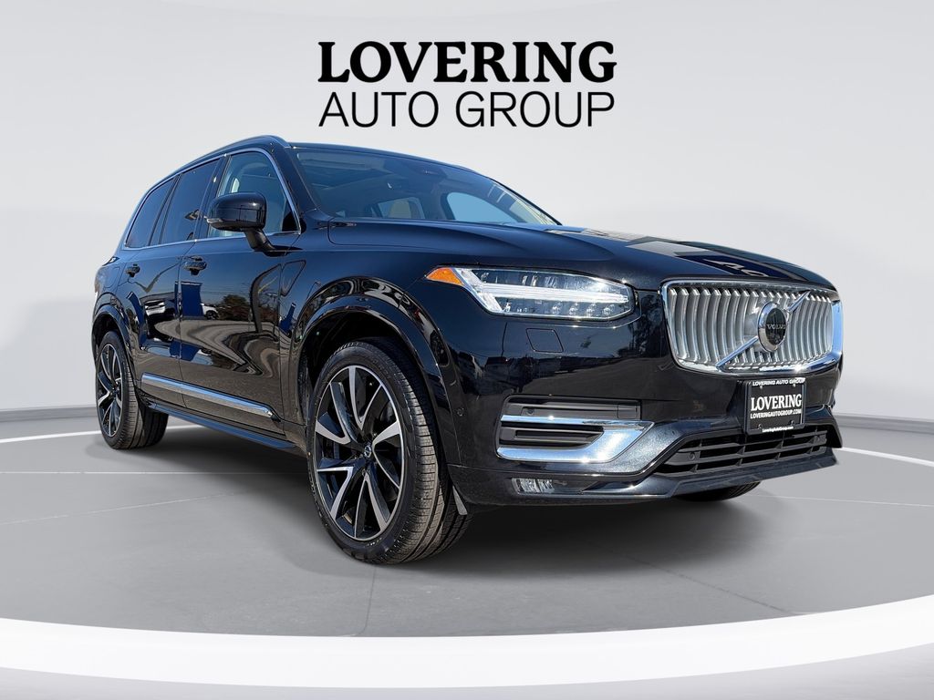 Onyx Black Metallic 2023 Volvo XC90 B6 Plus Bright Theme 7-Passenger AWD SUV / Crossover All-Wheel Drive Automatic