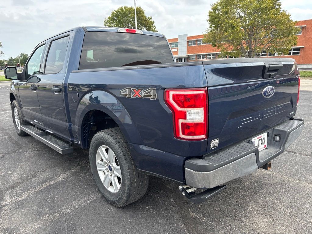 2020 Blue Ford F-150 XLT 4X4 Truck