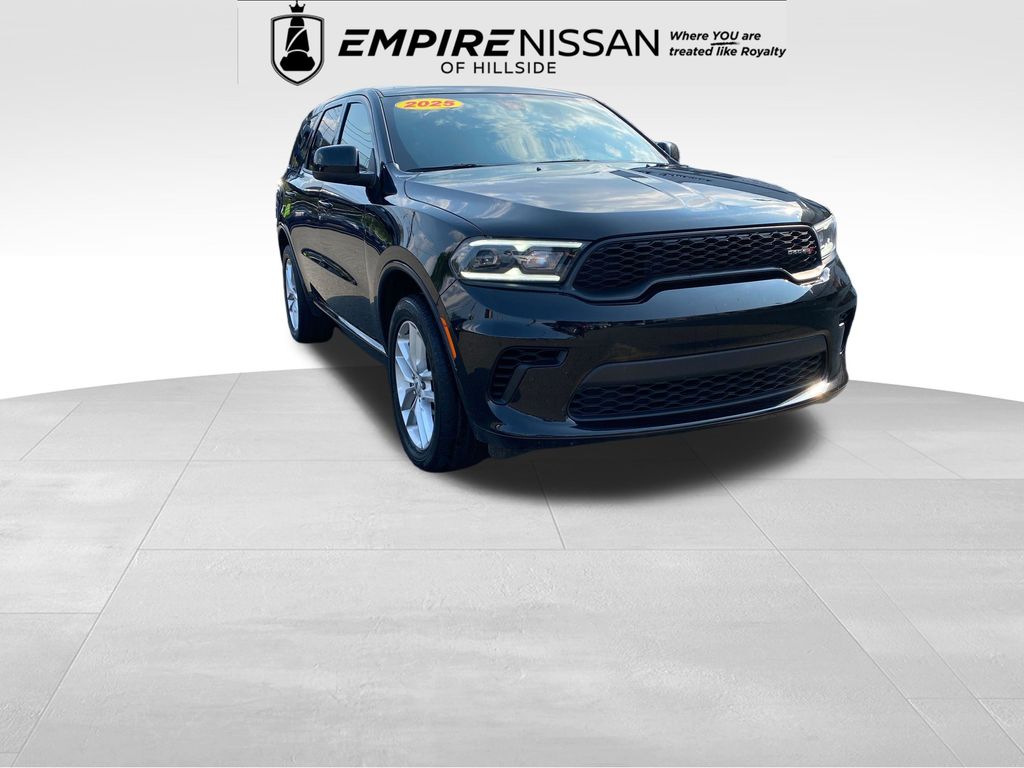 DB Black Clearcoat 2025 Dodge Durango SUV / Crossover All-Wheel Drive 8-Speed Automatic