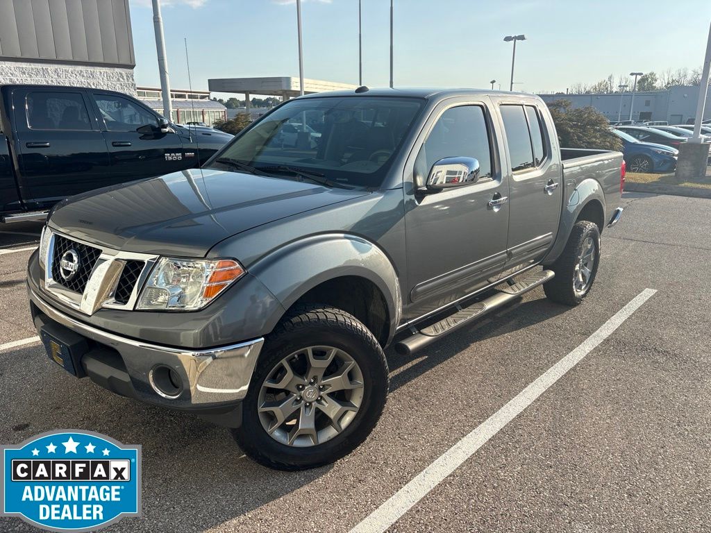 Gray (Gun Metallic) 2019 Nissan Frontier Pickup Truck Four-Wheel Drive 5-Speed Automatic Overdrive