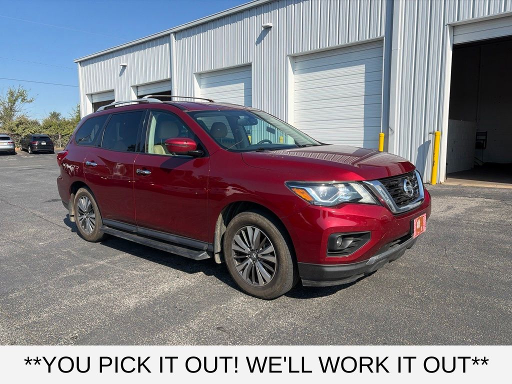 Red (Scarlet Ember Tintcoat) 2020 Nissan Pathfinder SUV / Crossover Front-Wheel Drive Continuously Variable Transmission