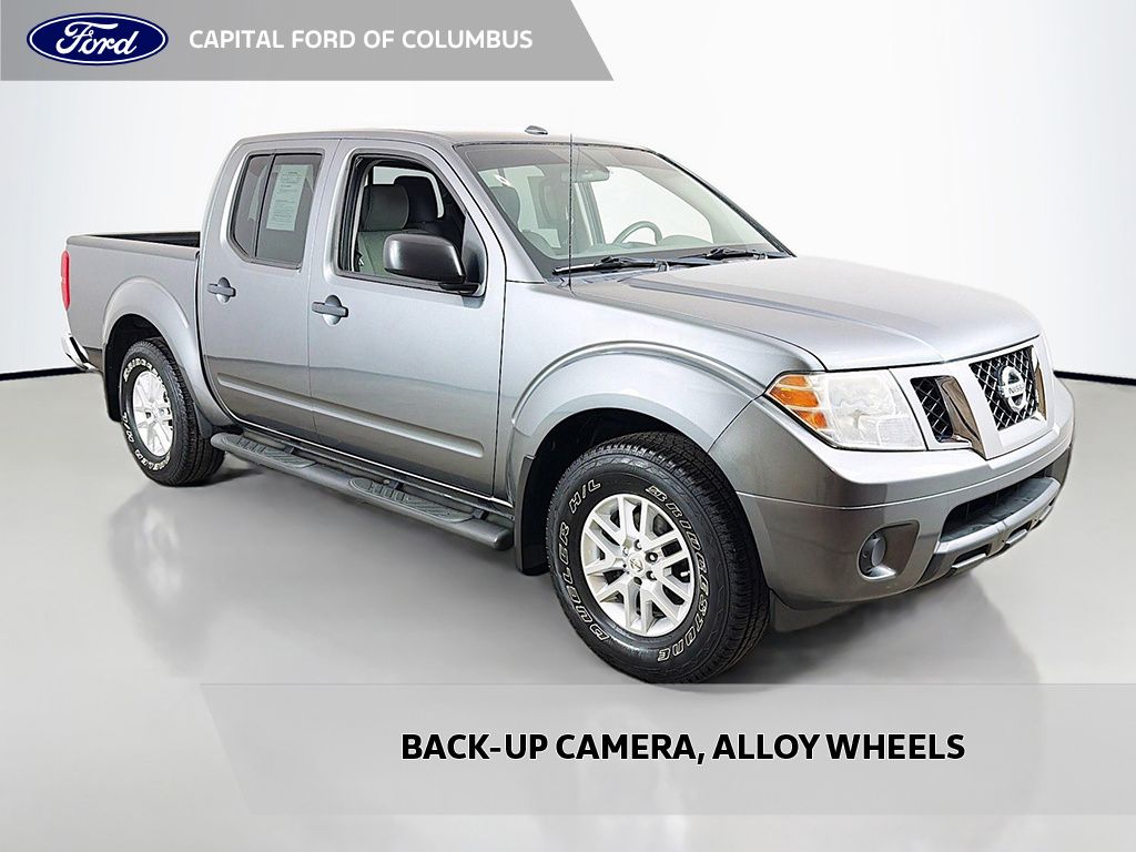 Gray (Gun Metallic) 2018 Nissan Frontier SV V6 Crew Cab Pickup Truck 4X2 5-Speed Automatic Overdrive