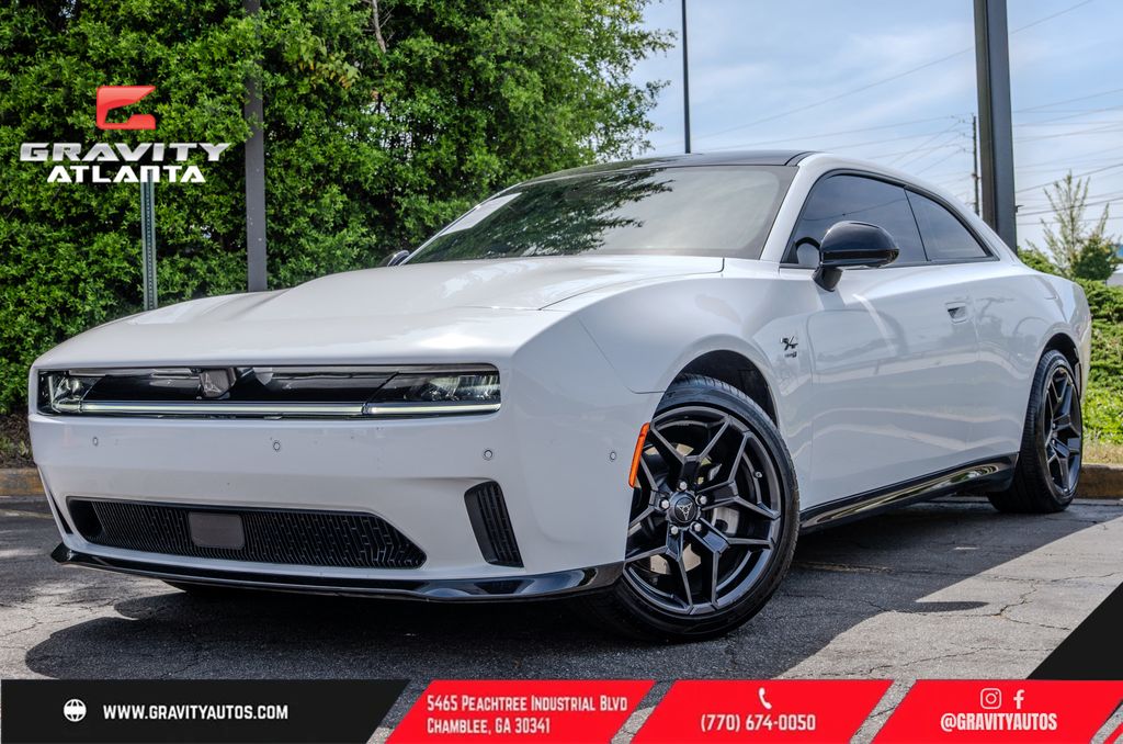 White Knuckle 2024 Dodge Charger Daytona R/T AWD Coupe All-Wheel Drive 1-Speed Automatic