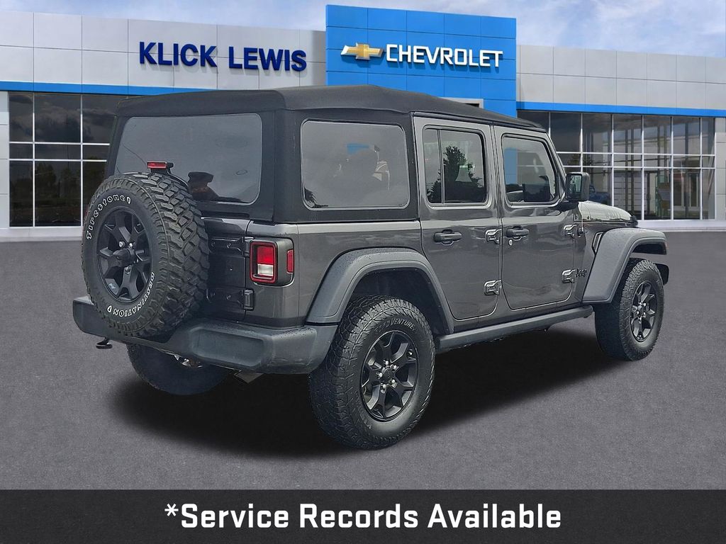 2020 Jeep Wrangler Unlimited Willys Gray at Grove City Ford
