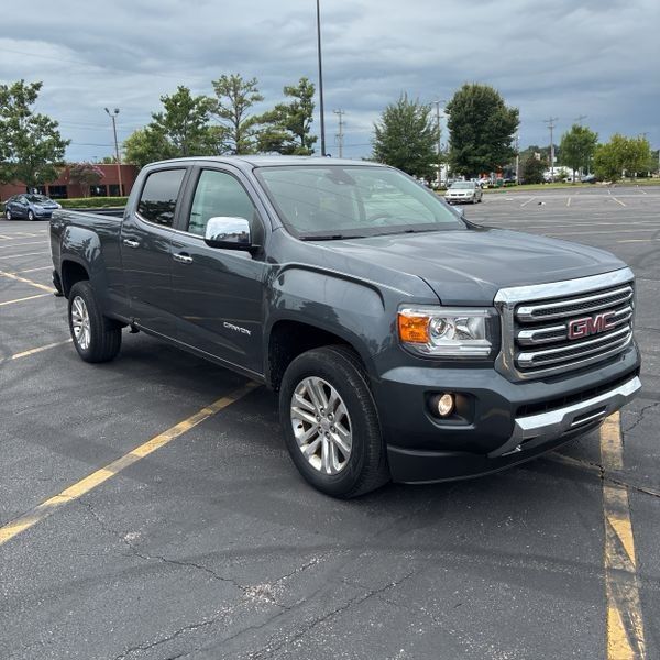 Cyber Gray Metallic 2017 GMC Canyon Pickup Truck Four-Wheel Drive 8-Speed Automatic