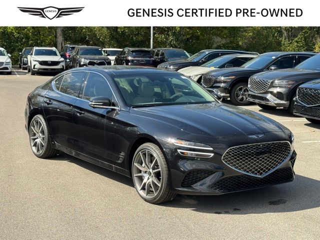 Vik Black 2026 Genesis G70 Sedan All-Wheel Drive 8-Speed Automatic
