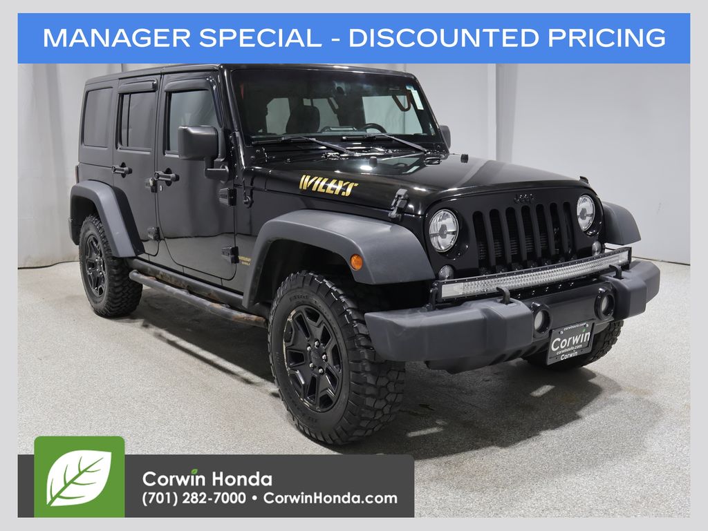  2015 Jeep Wrangler Unlimited Willy Wheeler Edition 4WD   