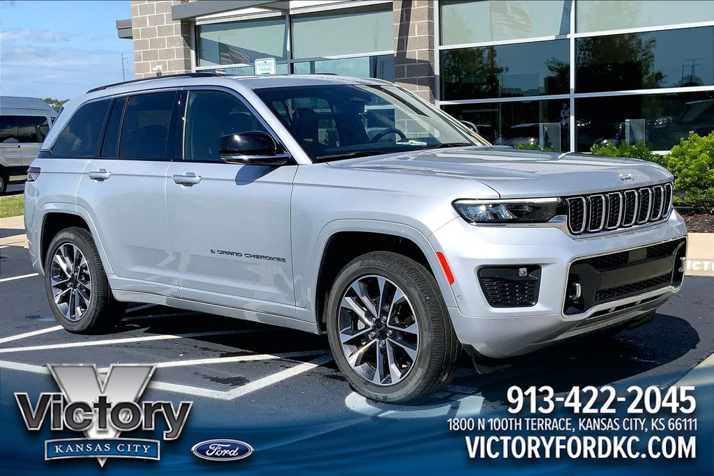 Silver Zynith 2023 Jeep Grand Cherokee SUV / Crossover Four-Wheel Drive 8-Speed Automatic