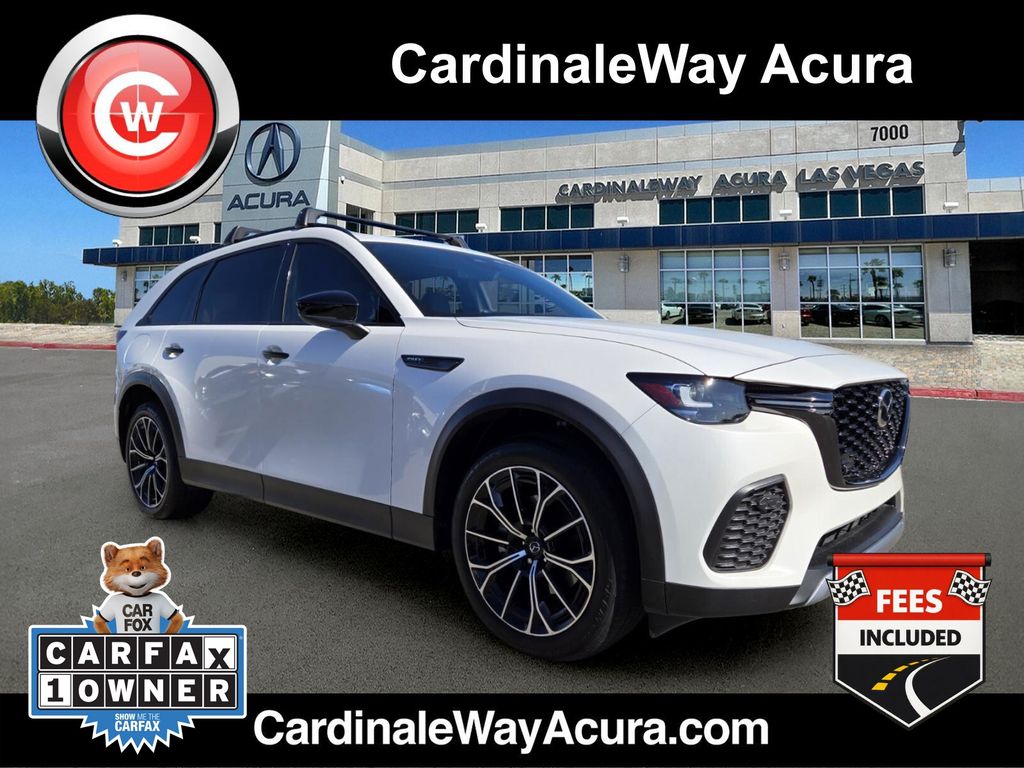 White 2025 Mazda CX-70 SUV / Crossover All-Wheel Drive 8-Speed Automatic