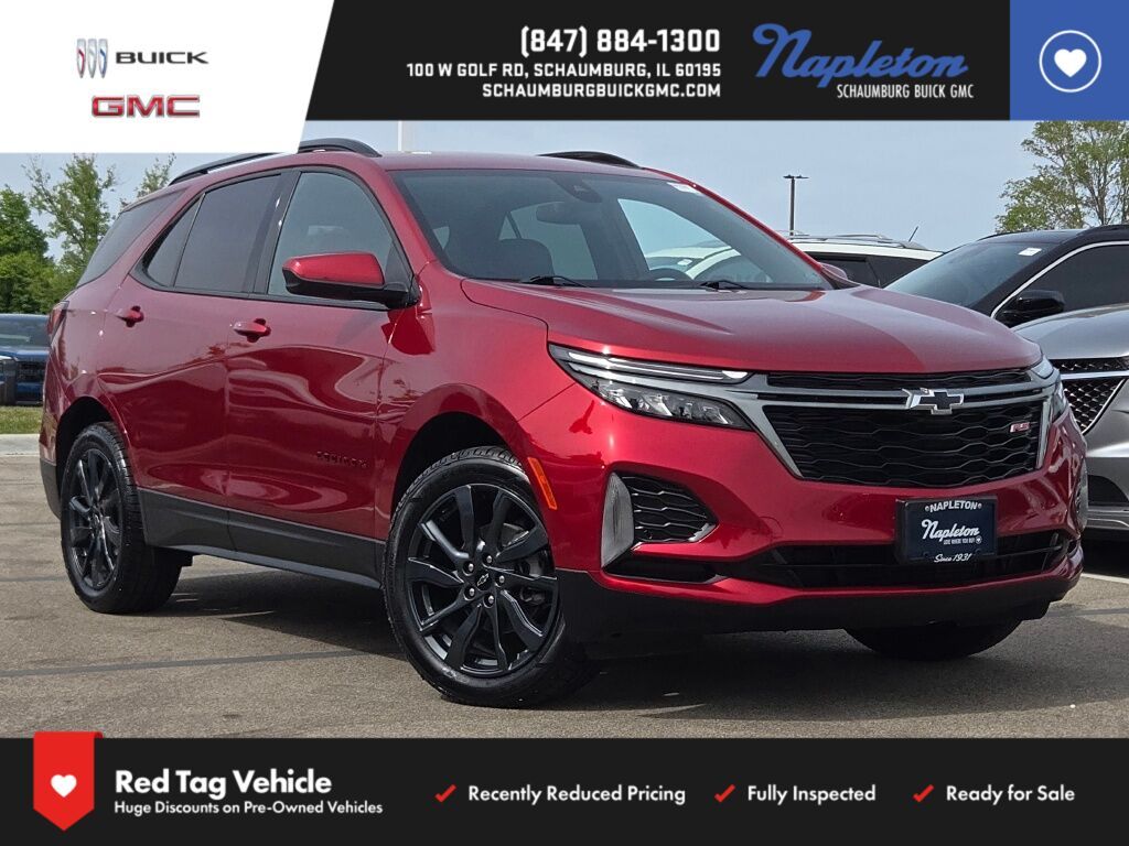 Radiant Red Tintcoat 2023 Chevrolet Equinox SUV / Crossover Front-Wheel Drive 6-Speed Automatic Overdrive