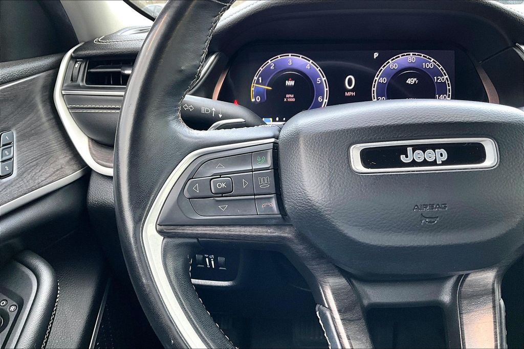 2022 Jeep Grand Cherokee L Limited White at Traditions Chevrolet