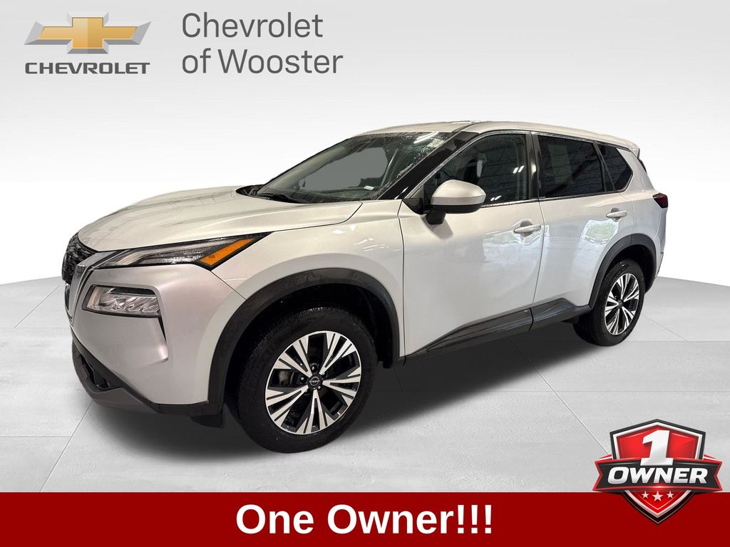 Brilliant Silver Metallic 2023 Nissan Rogue SUV / Crossover All-Wheel Drive Continuously Variable Transmission