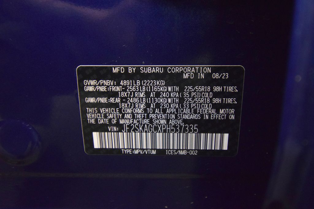 used 2023 Subaru Forester car, priced at $28,500