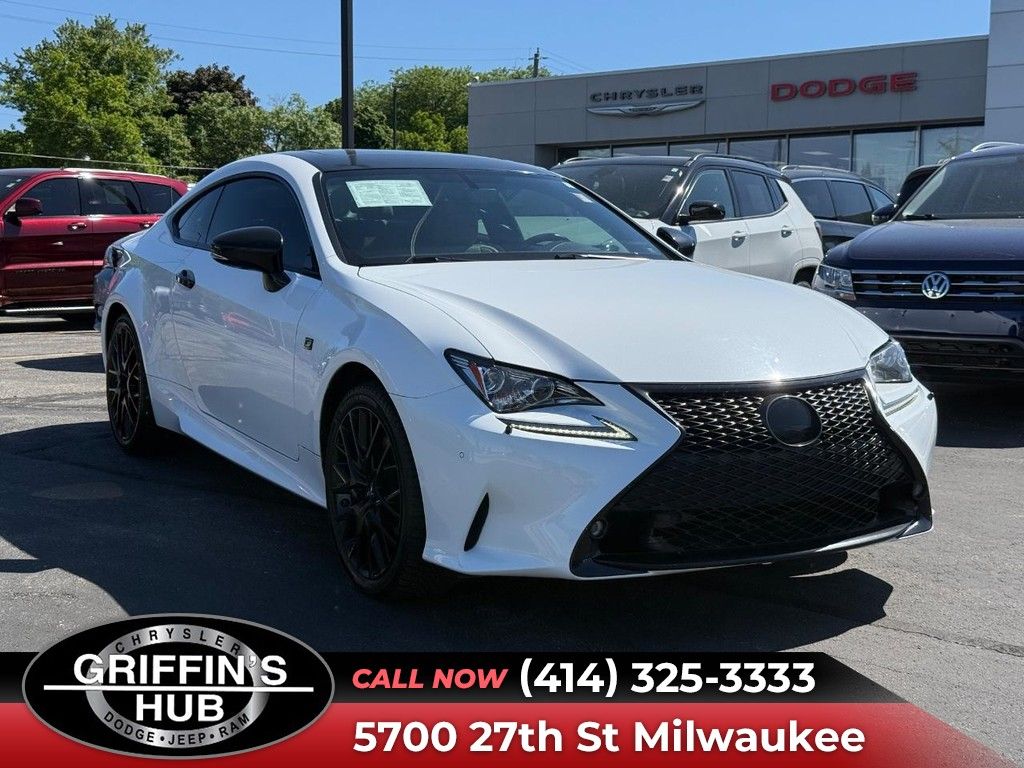 Ultra White 2017 Lexus RC 300 AWD Coupe All-Wheel Drive 6-Speed Automatic