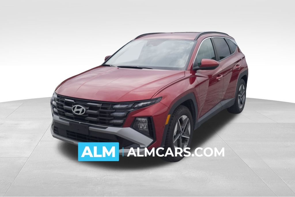 Ultimate Red 2025 Hyundai Tucson SUV / Crossover Front-Wheel Drive 8-Speed Automatic