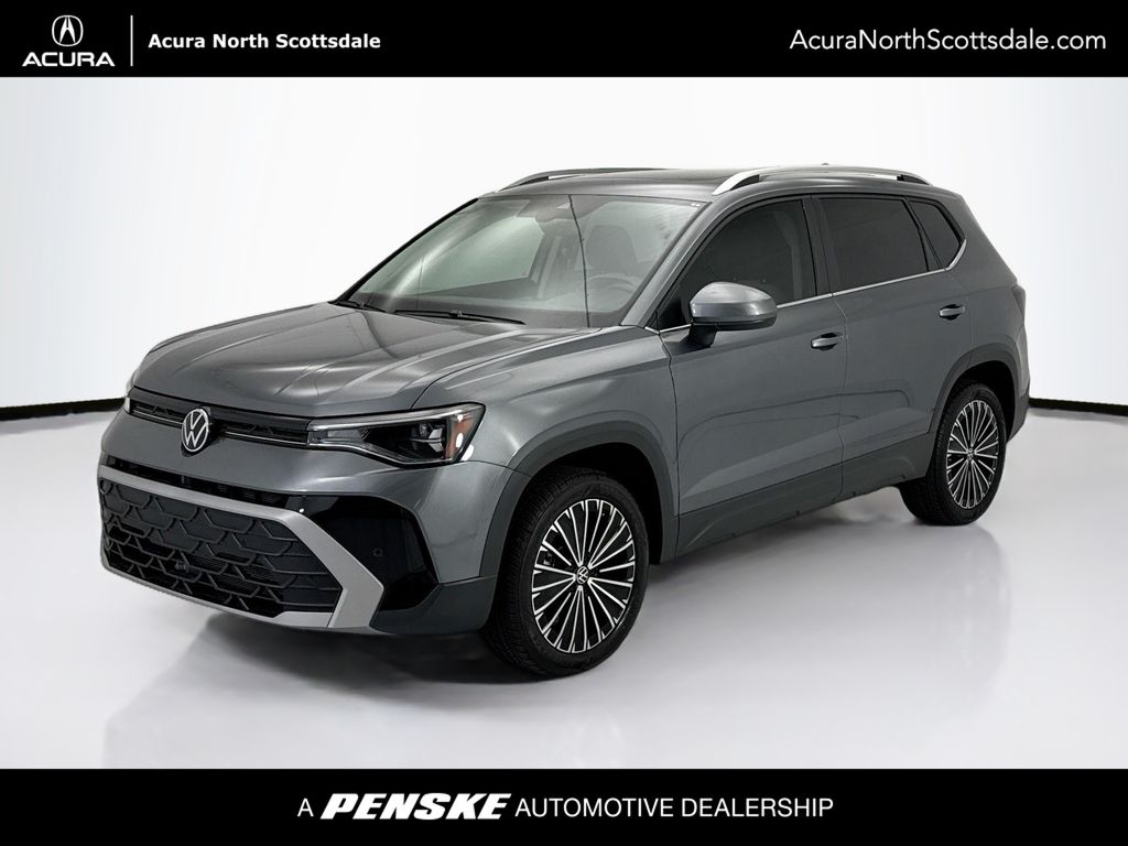 Platinum Gray Metallic 2025 Volkswagen Taos SUV / Crossover Front-Wheel Drive 8-Speed Automatic