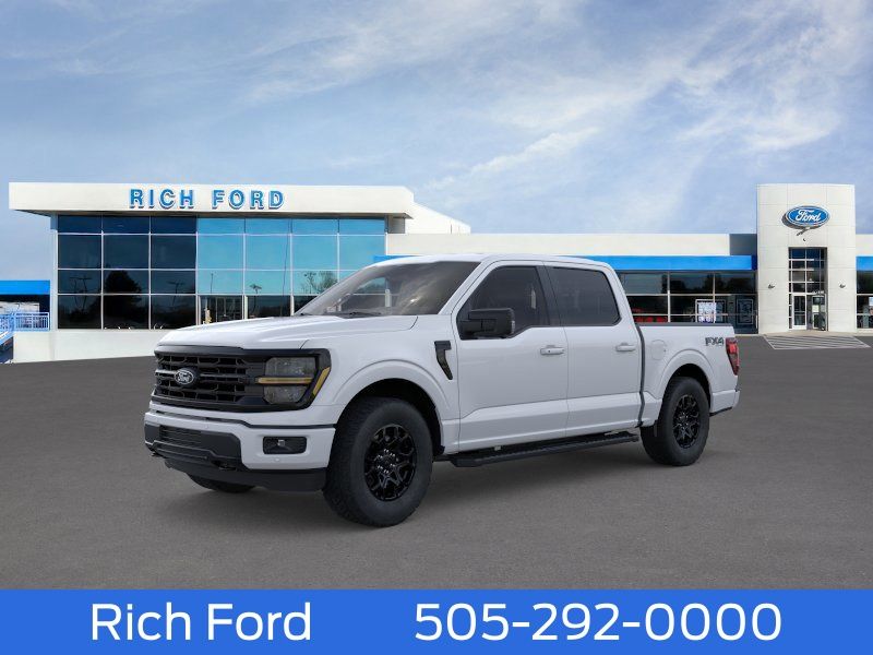 Oxford White 2026 Ford F-150 XLT SuperCrew 4WD Pickup Truck Four-Wheel Drive Automatic