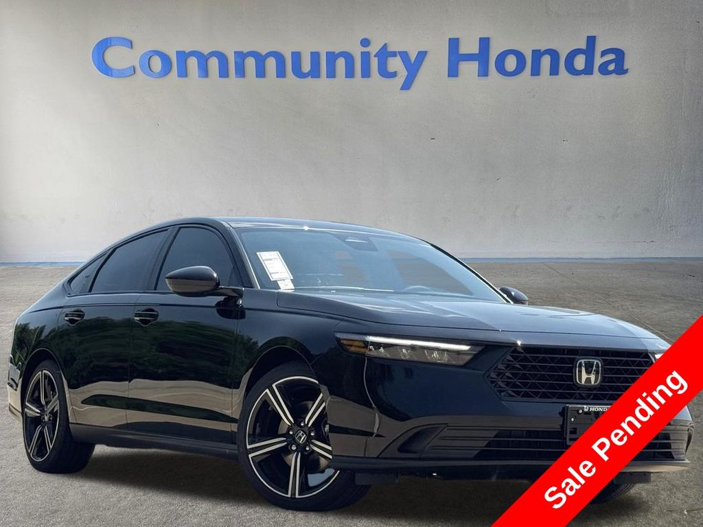 2026 Honda Accord Hybrid Sport Black at Community Honda