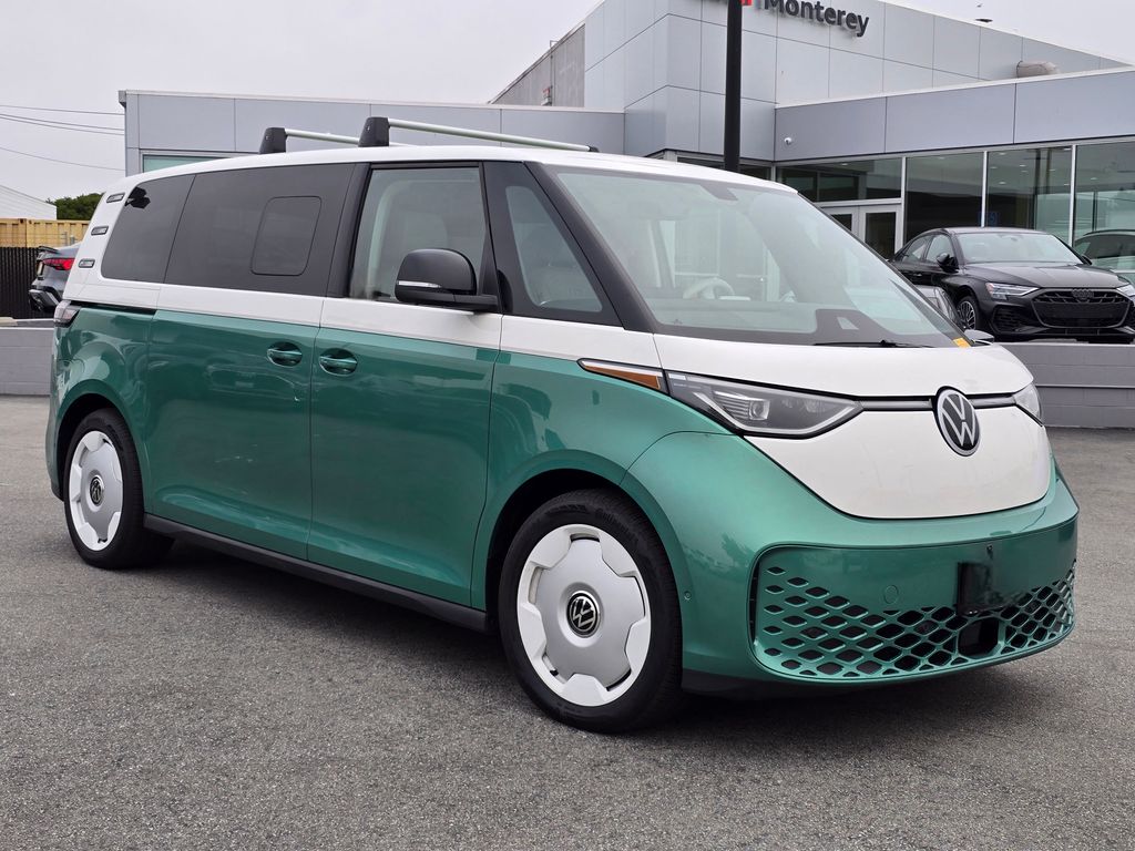 Mahi Green 2025 Volkswagen ID.Buzz 1st Edition RWD Minivan Rear-Wheel Drive Automatic