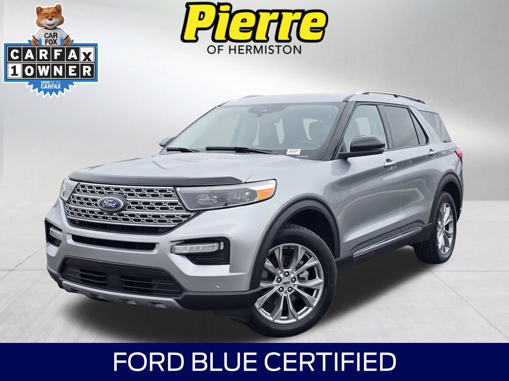 Silver 2024 Ford Explorer SUV / Crossover All-Wheel Drive Automatic