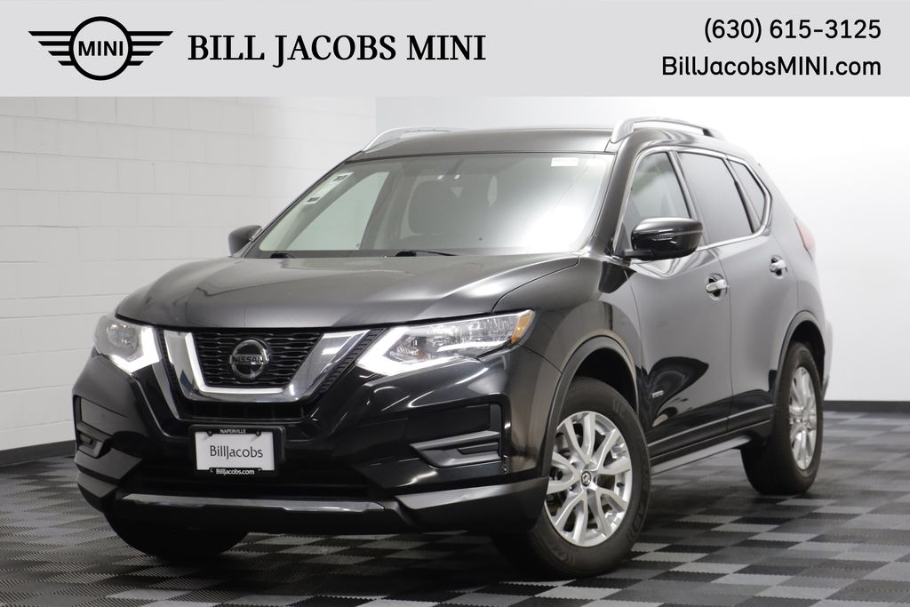 Gray (Magnetic Black) 2018 Nissan Rogue Hybrid SUV / Crossover All-Wheel Drive Continuously Variable Transmission