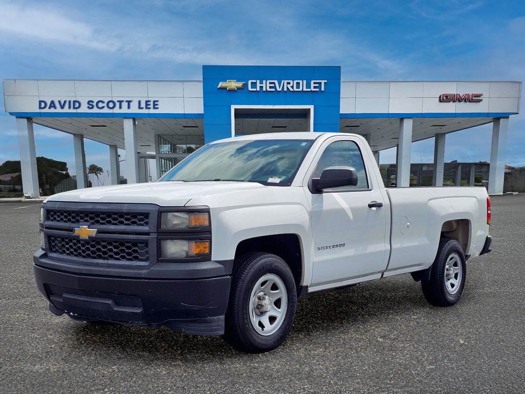 Summit White 2015 Chevrolet Silverado 1500 Pickup Truck 4X2 6-Speed Automatic Overdrive