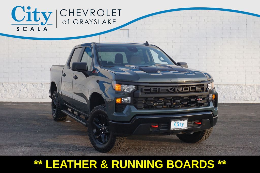 Cypress Gray 2026 Chevrolet Silverado 1500 Pickup Truck Four-Wheel Drive 8-Speed Automatic