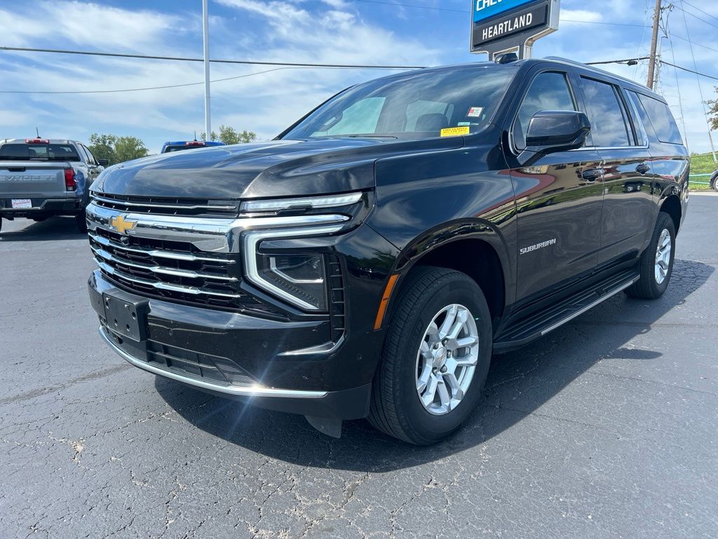 Black 2025 Chevrolet Suburban SUV / Crossover Four-Wheel Drive