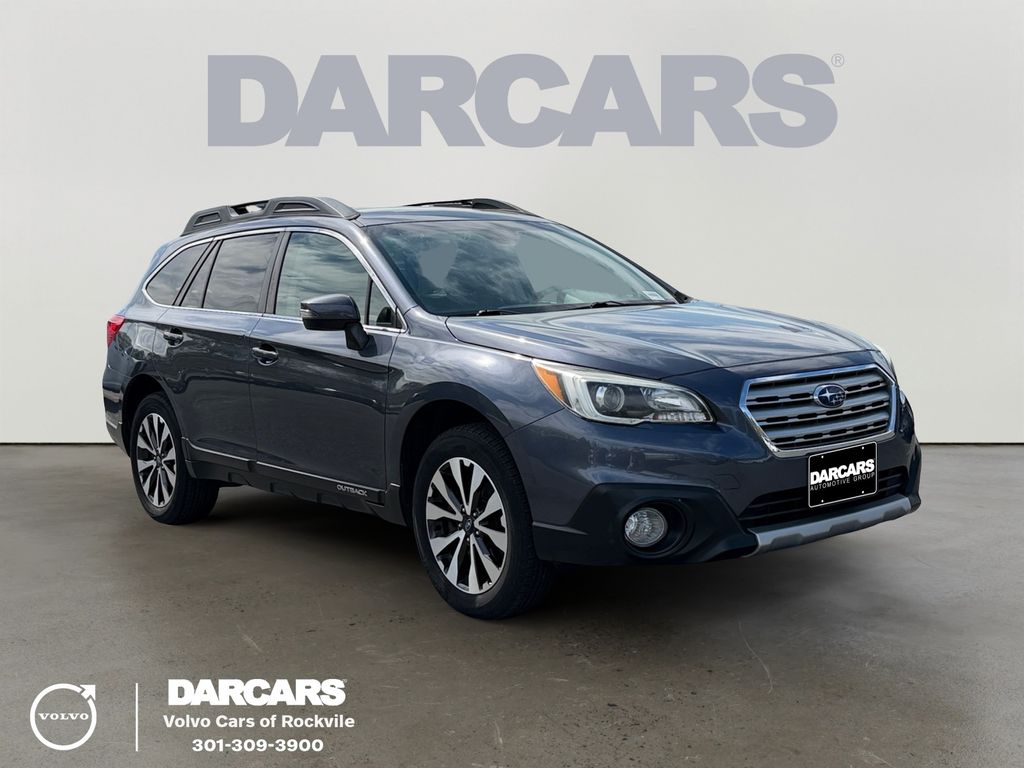 Carbide Gray Metallic 2017 Subaru Outback 3.6R Limited AWD Wagon All-Wheel Drive Continuously Variable Transmission