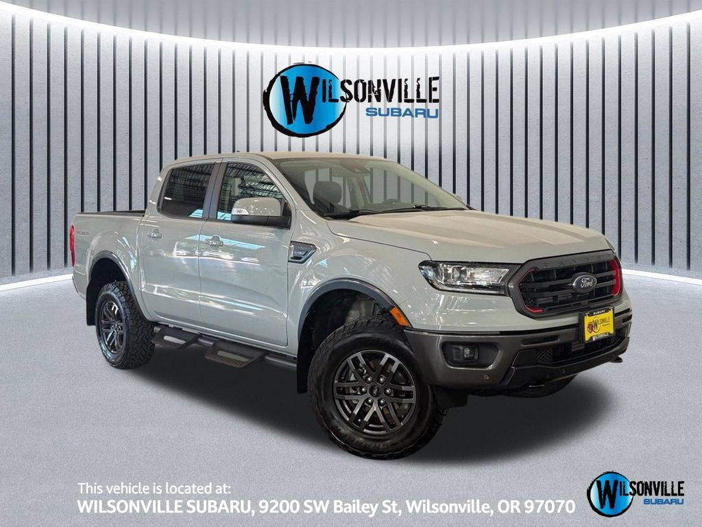Cactus Gray 2022 Ford Ranger Pickup Truck Four-Wheel Drive Automatic